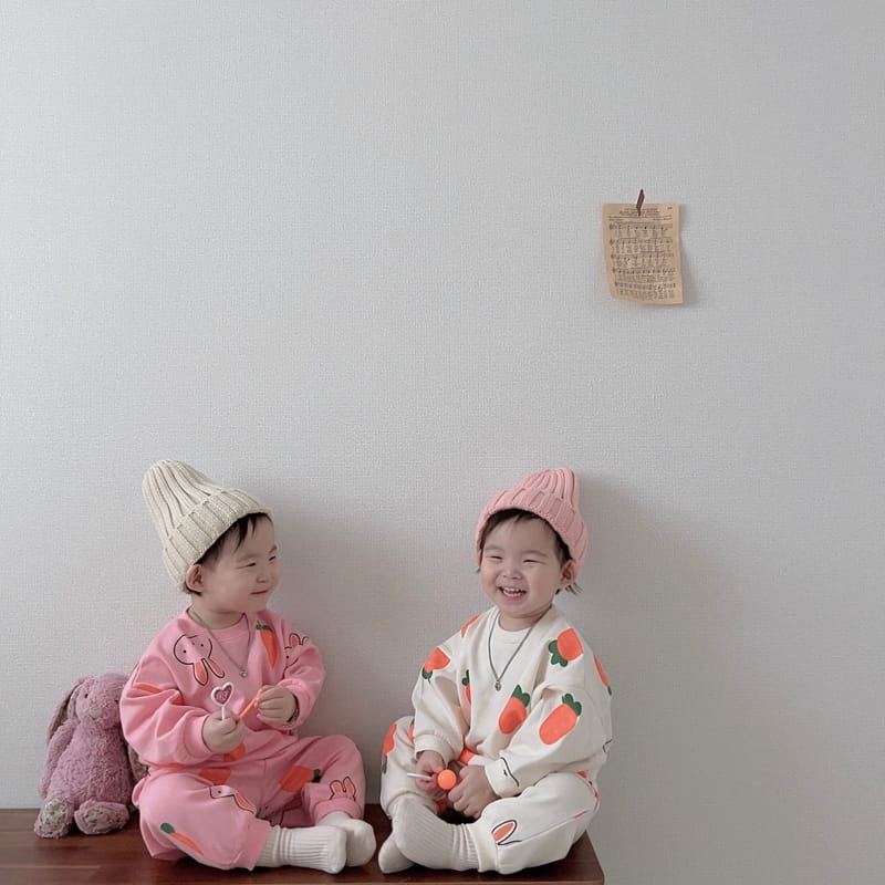 Moran - Korean Children Fashion - #designkidswear - Carrot Top Bottom Set - 5