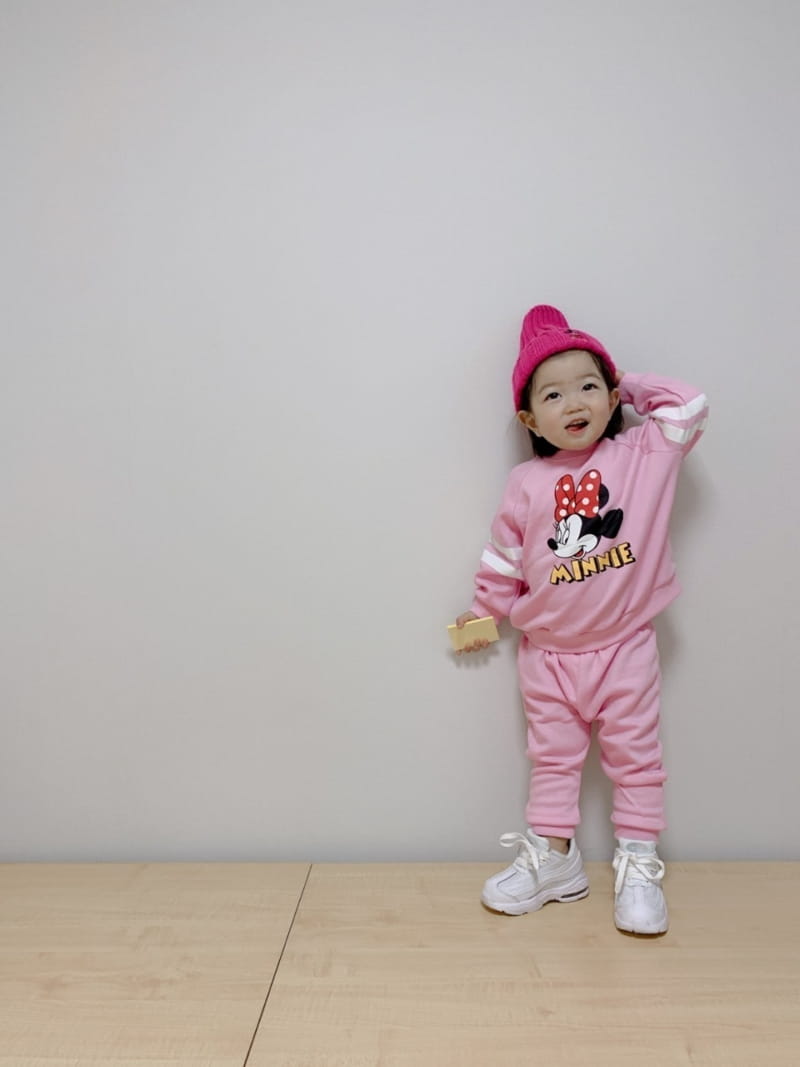 Moran - Korean Children Fashion - #kidsshorts - Lime Top Bottom Set - 11