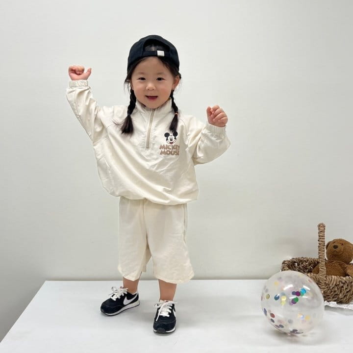Moran - Korean Children Fashion - #toddlerclothing - Anorak M Set - 12