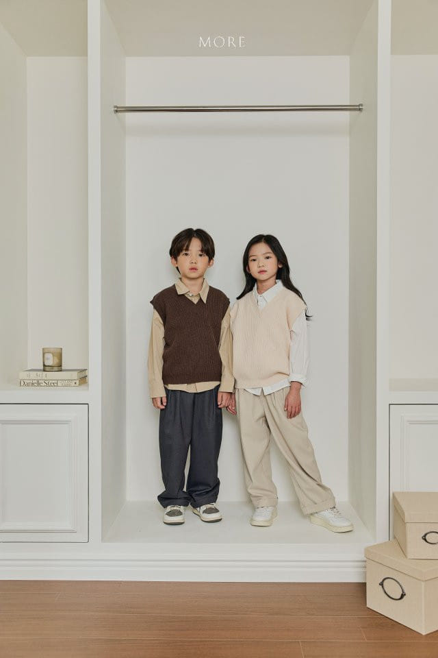 More - Korean Children Fashion - #Kfashion4kids - Tommi Knit Vest - 2
