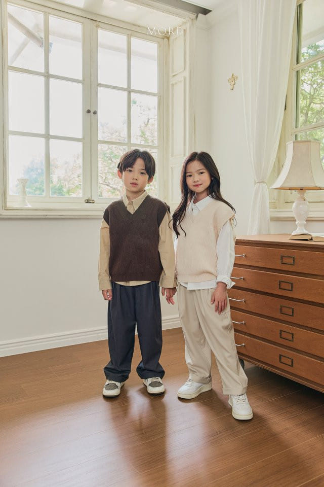 More - Korean Children Fashion - #childofig - Tommi Knit Vest - 7