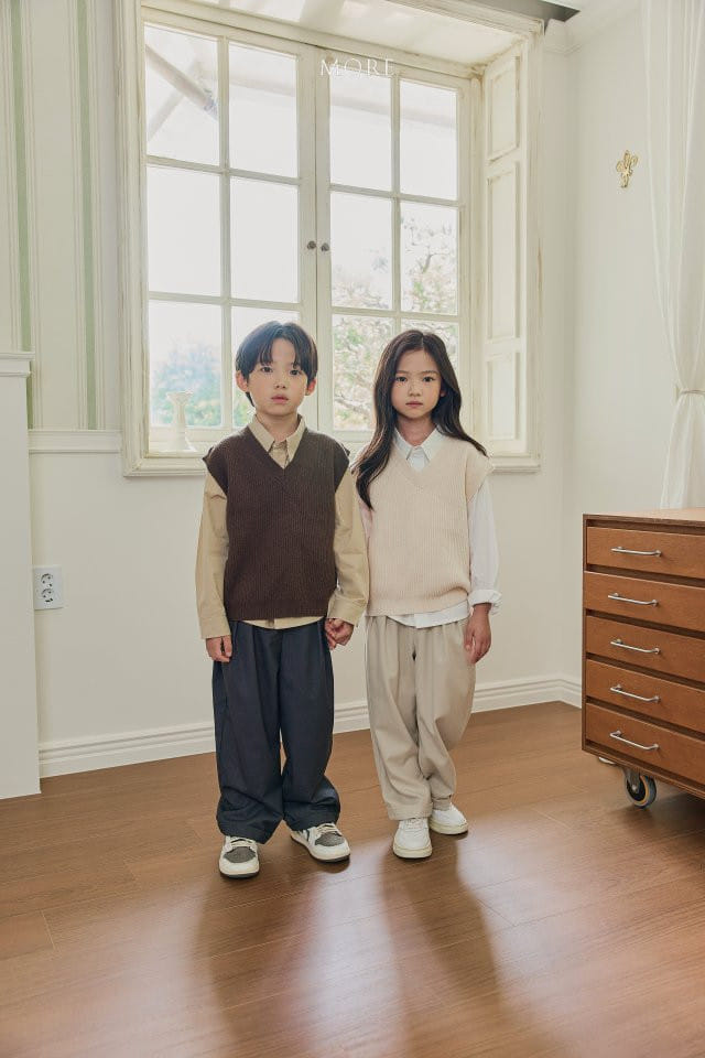 More - Korean Children Fashion - #childofig - Tommi Knit Vest - 8