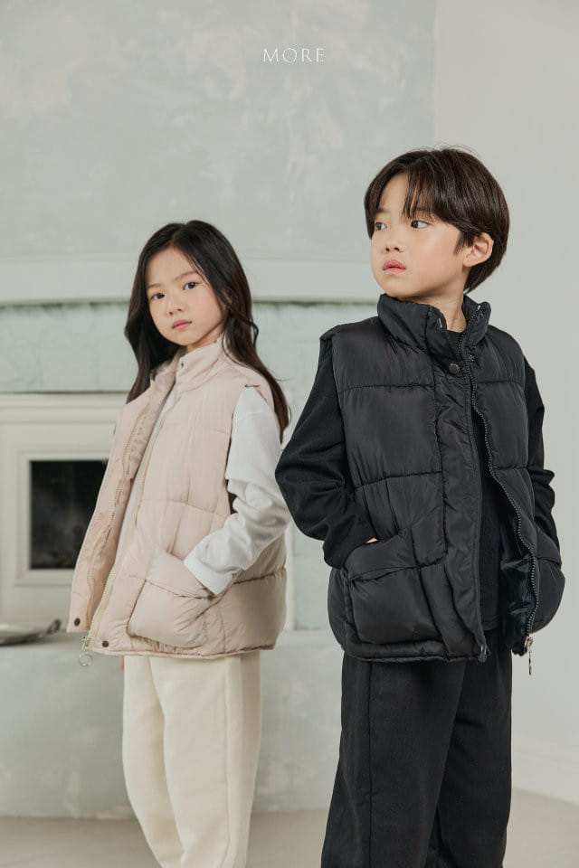 More - Korean Children Fashion - #childofig - Fisher Padding Vest - 5