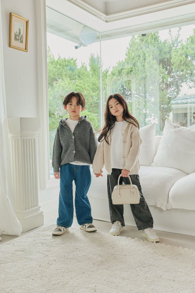 More - Korean Children Fashion - #childofig - Waffle Hoody Cardigan - 10