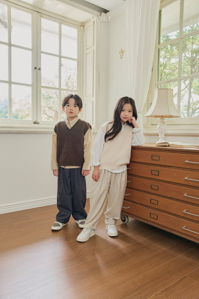 More - Korean Children Fashion - #childrensboutique - Tommi Knit Vest - 9