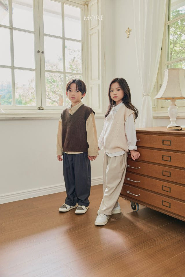 More - Korean Children Fashion - #discoveringself - Tommi Knit Vest - 11