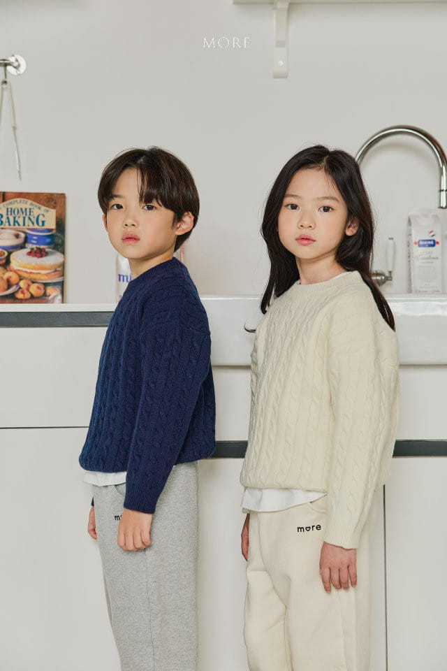 More - Korean Children Fashion - #kidsshorts - Cable Knit Tee - 6