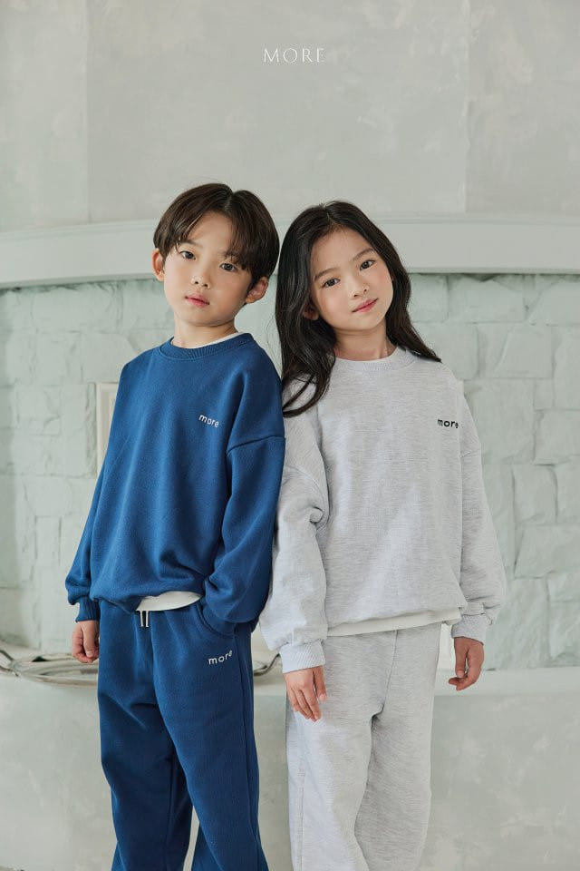 More - Korean Children Fashion - #kidsshorts - More Top Bottom Set - 12