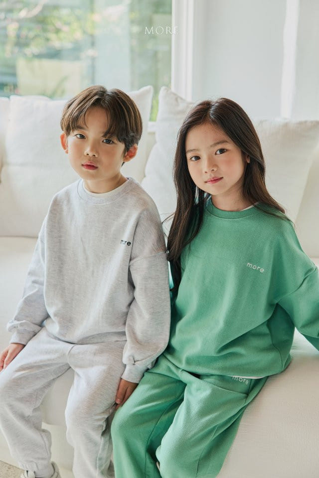 More - Korean Children Fashion - #littlefashionista - More Top Bottom Set - 2