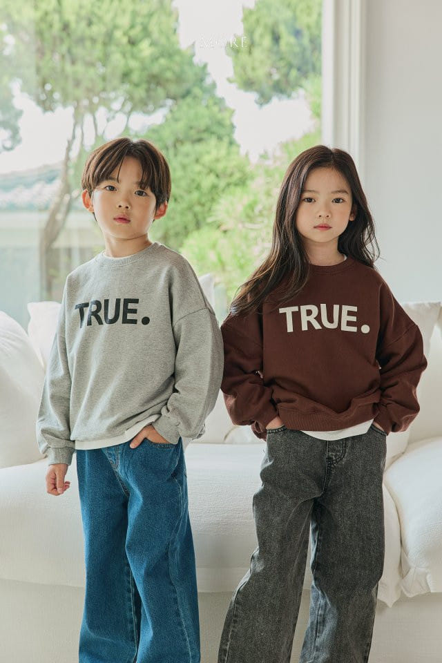 More - Korean Children Fashion - #Kfashion4kids - True Sweatshirt - 4