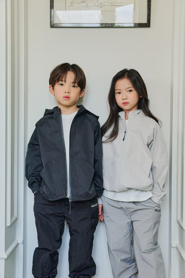 More - Korean Children Fashion - #minifashionista - Solid Windbreaker Jacket - 3