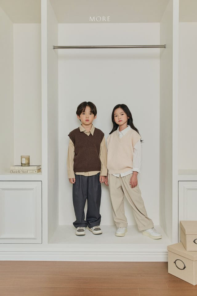 More - Korean Children Fashion - #minifashionista - Tommi Knit Vest - 5