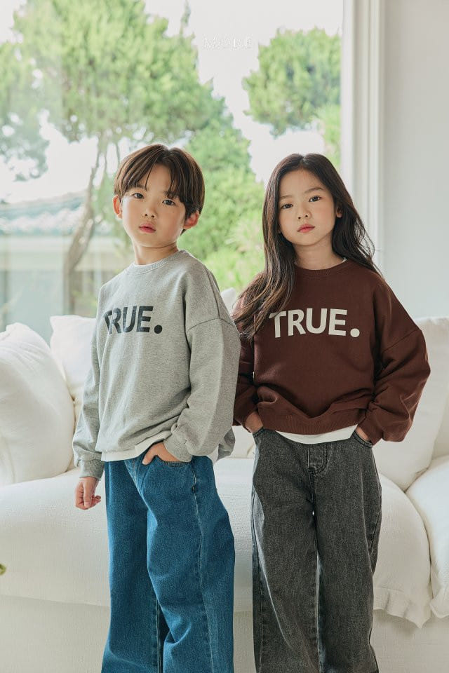 More - Korean Children Fashion - #minifashionista - True Sweatshirt - 6