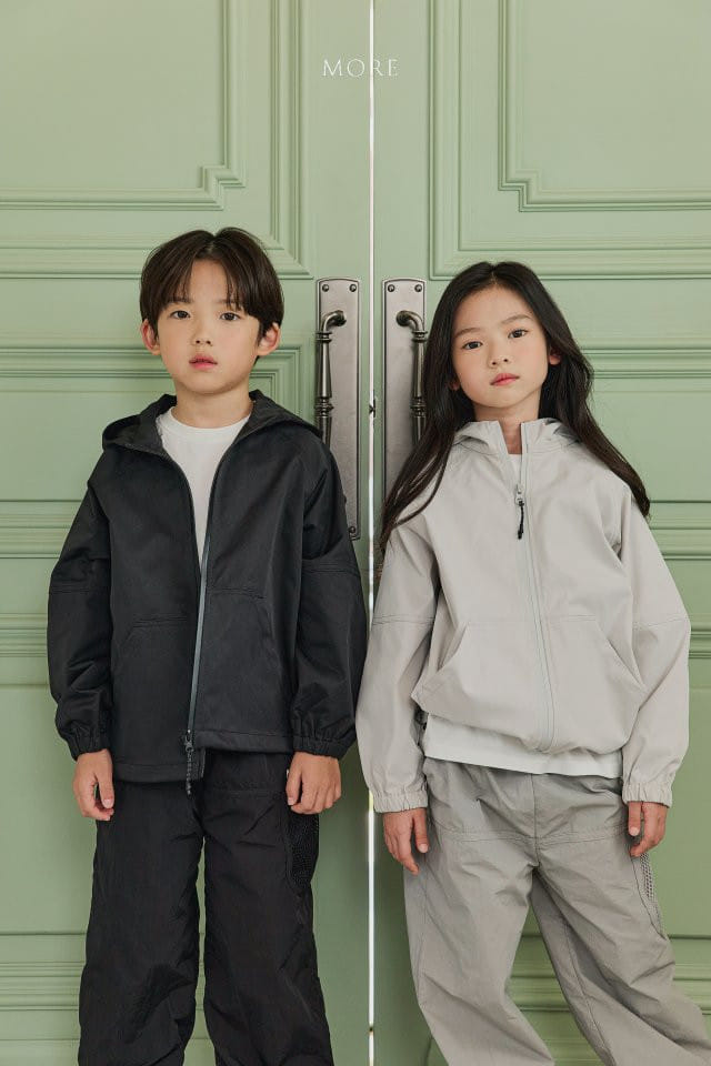 More - Korean Children Fashion - #minifashionista - Solid Windbreaker Jacket - 4