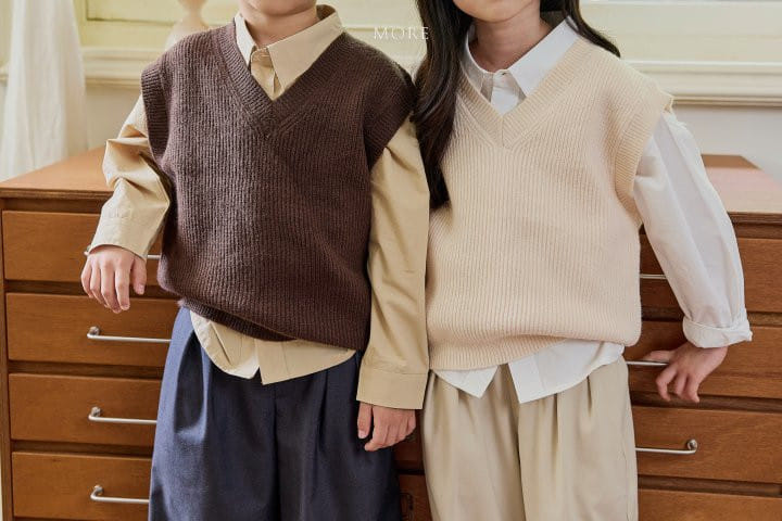 More - Korean Children Fashion - #prettylittlegirls - Tommi Knit Vest - 6
