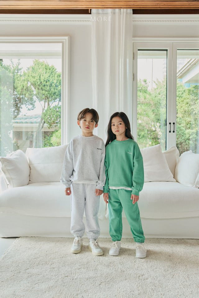 More - Korean Children Fashion - #prettylittlegirls - More Top Bottom Set - 5