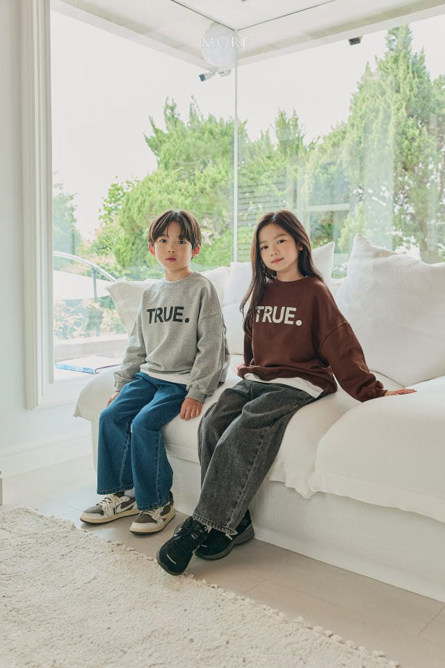 More - Korean Children Fashion - #todddlerfashion - True Sweatshirt - 8