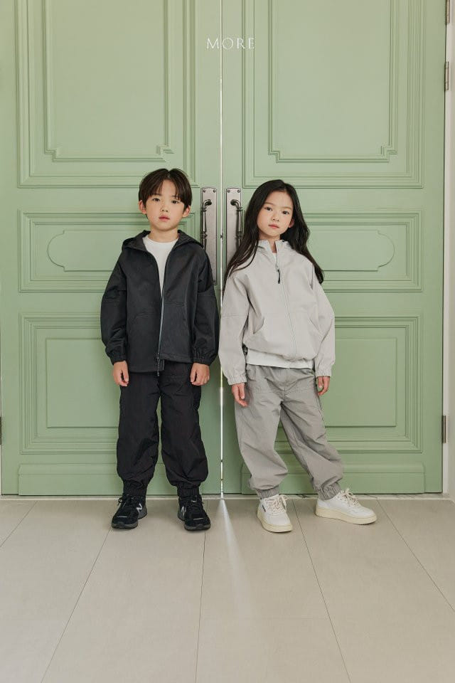 More - Korean Children Fashion - #toddlerclothing - Solid Windbreaker Jacket - 6
