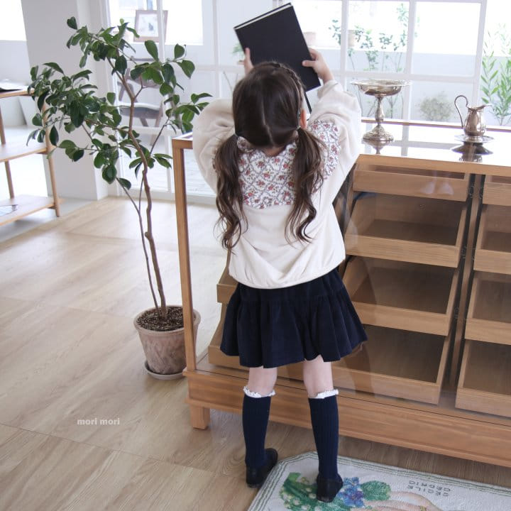 Mori Mori - Korean Children Fashion - #childrensboutique - Rib Cancan Skirt - 6