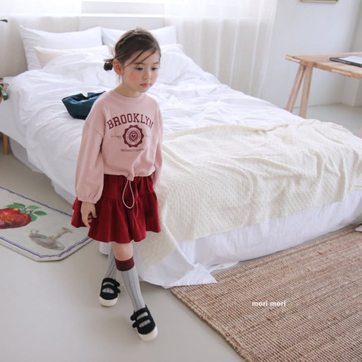 Mori Mori - Korean Children Fashion - #kidzfashiontrend - Rib Cancan Skirt - 12