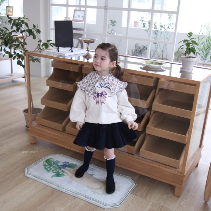 Mori Mori - Korean Children Fashion - #todddlerfashion - Rib Cancan Skirt - 2