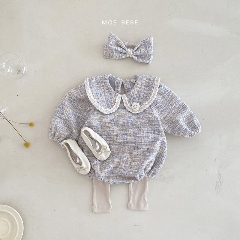 Mos Bebe - Korean Baby Fashion - #babyboutiqueclothing - Coco Twid Bodysuit