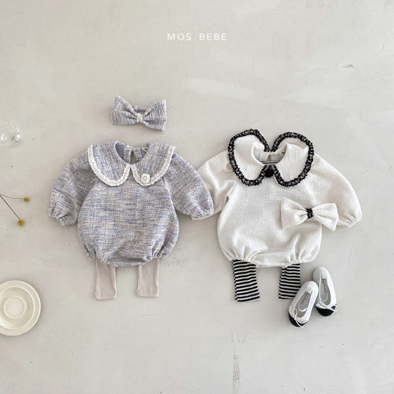 Mos Bebe - Korean Baby Fashion - #babyclothing - Coco Twid Bodysuit - 2