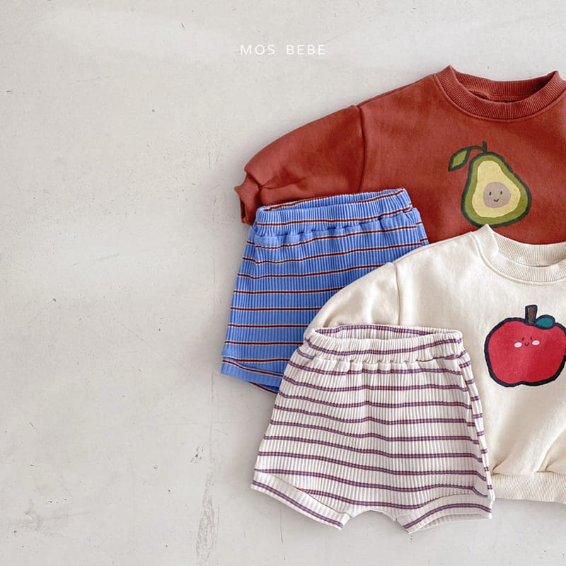 Mos Bebe - Korean Baby Fashion - #babyclothing - Kelly Top Bottom Set