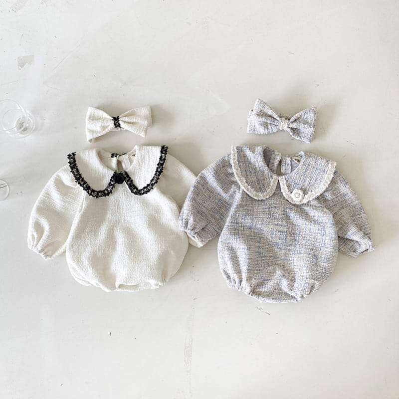 Mos Bebe - Korean Baby Fashion - #babyootd - Coco Twid Bodysuit - 8