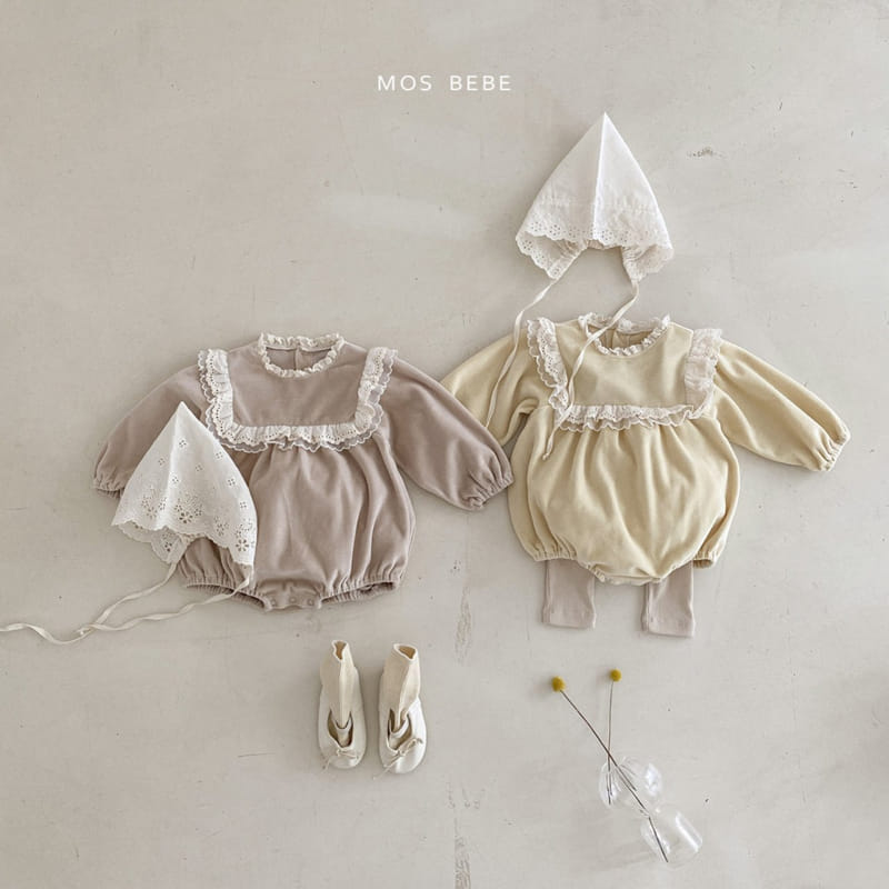 Mos Bebe - Korean Baby Fashion - #babyoutfit - Magaret Bodysuit