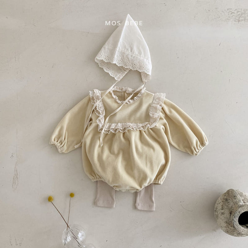Mos Bebe - Korean Baby Fashion - #onlinebabyboutique - Magaret Bodysuit - 3