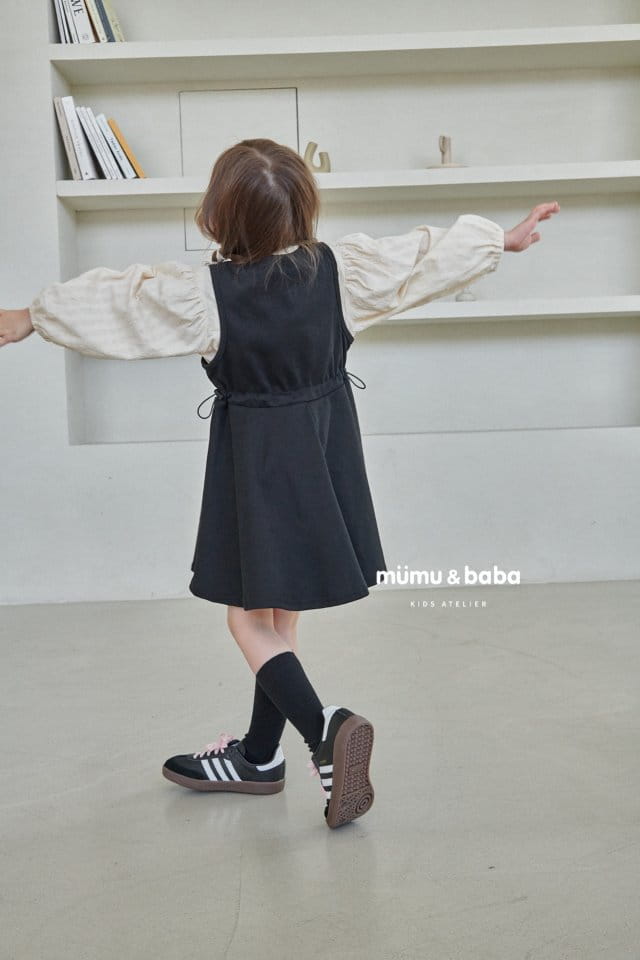 Mumunbaba - Korean Children Fashion - #childofig - String Jump Skirt - 10