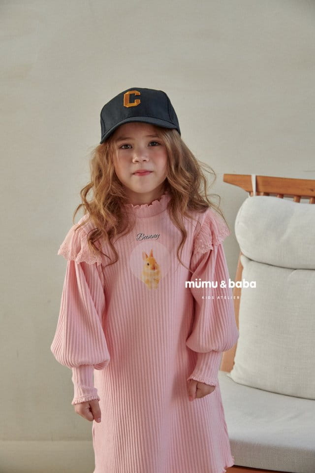 Mumunbaba - Korean Children Fashion - #kidsstore - Camle Bunny One-piece - 8