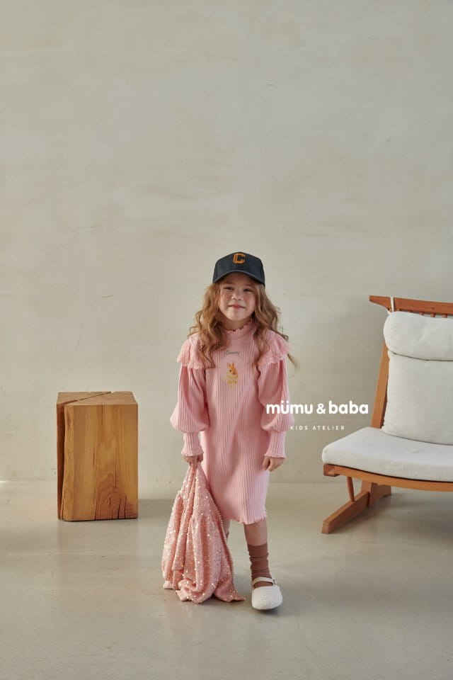 Mumunbaba - Korean Children Fashion - #kidzfashiontrend - Camle Bunny One-piece - 9