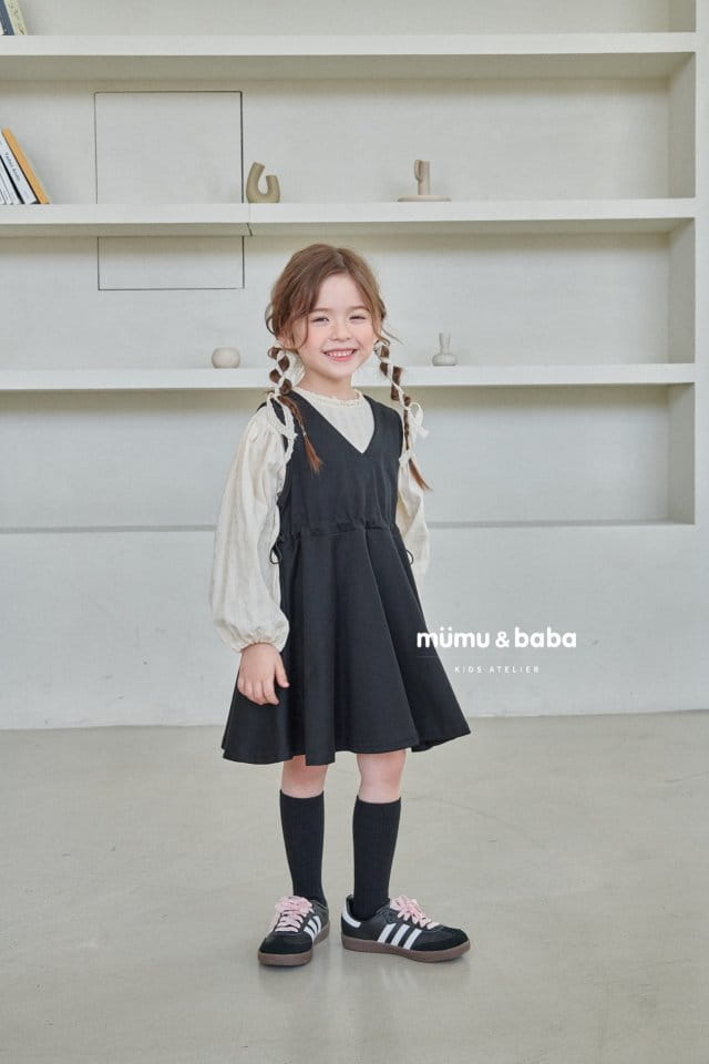 Mumunbaba - Korean Children Fashion - #littlefashionista - String Jump Skirt - 3