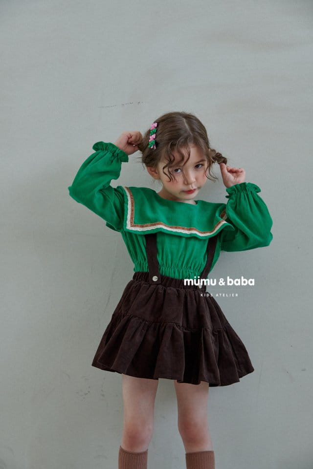 Mumunbaba - Korean Children Fashion - #magicofchildhood - Mellow Blouse - 5