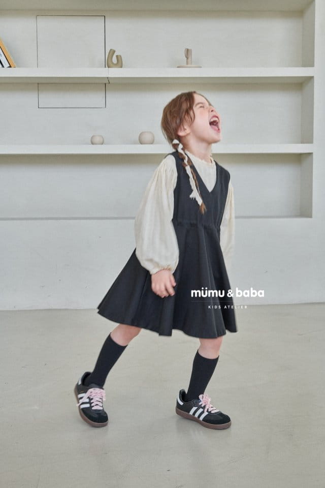 Mumunbaba - Korean Children Fashion - #littlefashionista - String Jump Skirt - 4