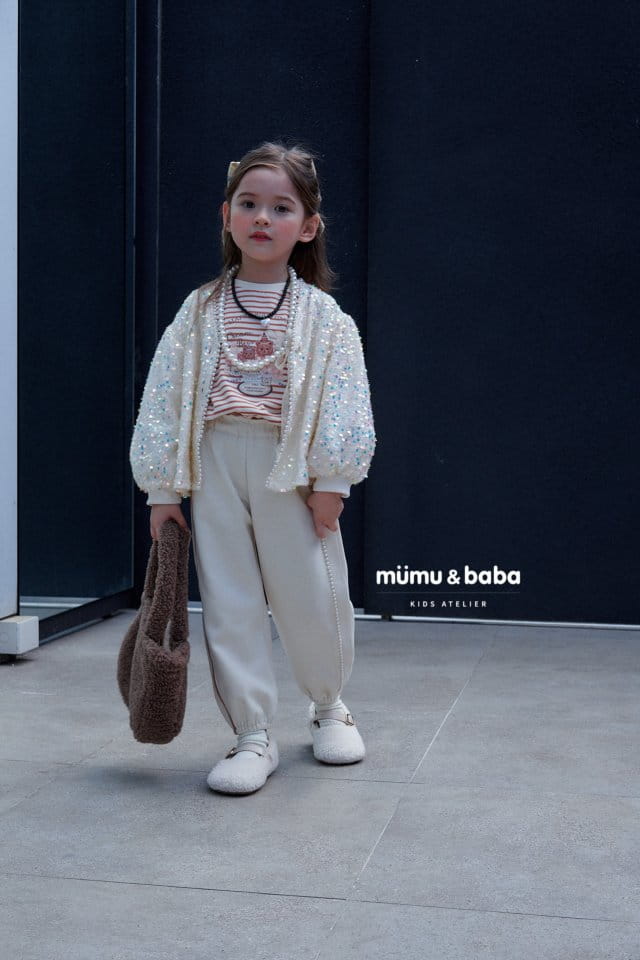 Mumunbaba - Korean Children Fashion - #minifashionista - Party Bear Tee - 7