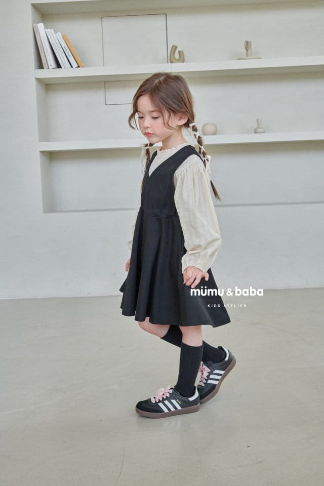Mumunbaba - Korean Children Fashion - #minifashionista - String Jump Skirt - 5