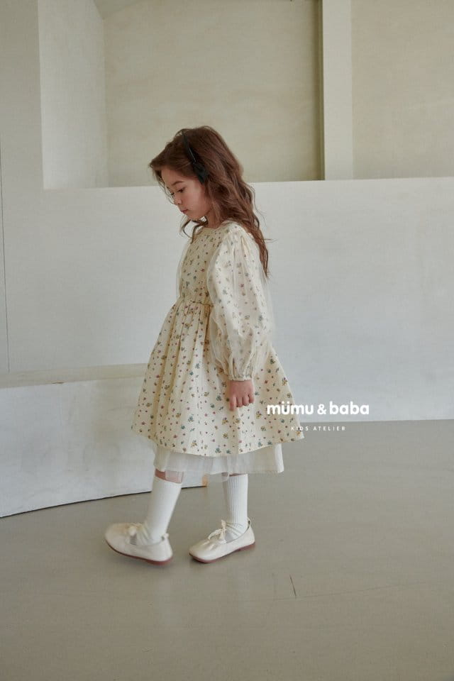 Mumunbaba - Korean Children Fashion - #prettylittlegirls - Jemma Flower One-piece - 9