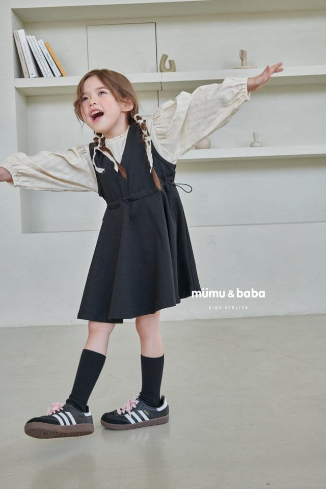 Mumunbaba - Korean Children Fashion - #toddlerclothing - String Jump Skirt - 8