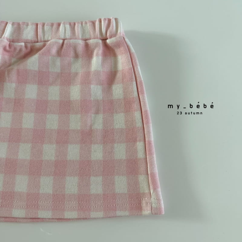 My Bebe - Korean Baby Fashion - #babyboutique - Jacquard Top Bottom Set - 8