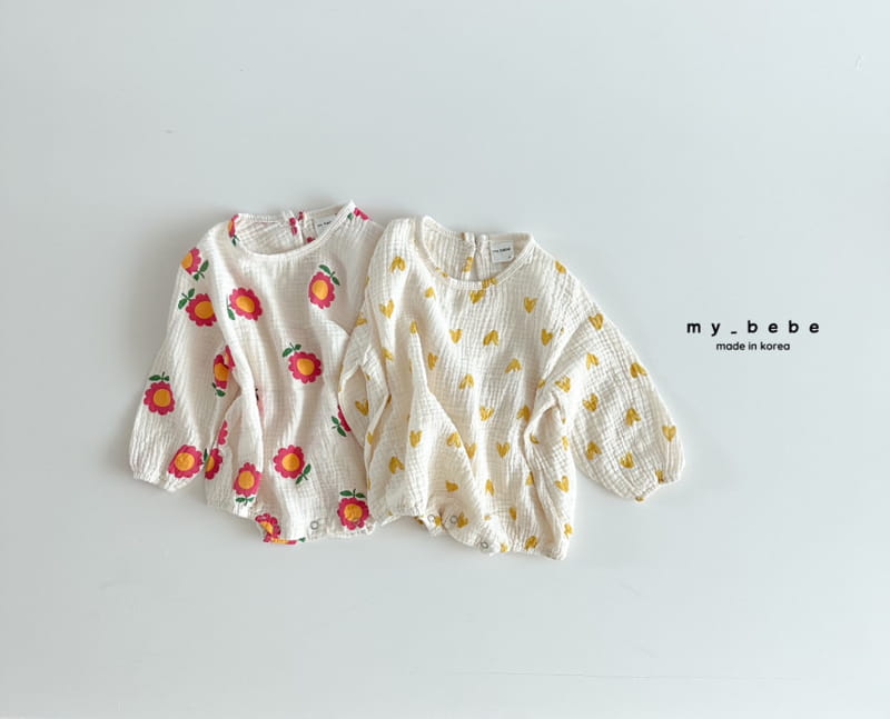 My Bebe - Korean Baby Fashion - #onlinebabyshop - Fall Bodysuit - 2