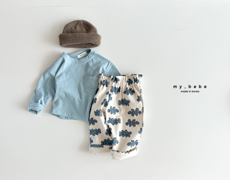 My Bebe - Korean Children Fashion - #discoveringself - Silk Pocket Tee - 12