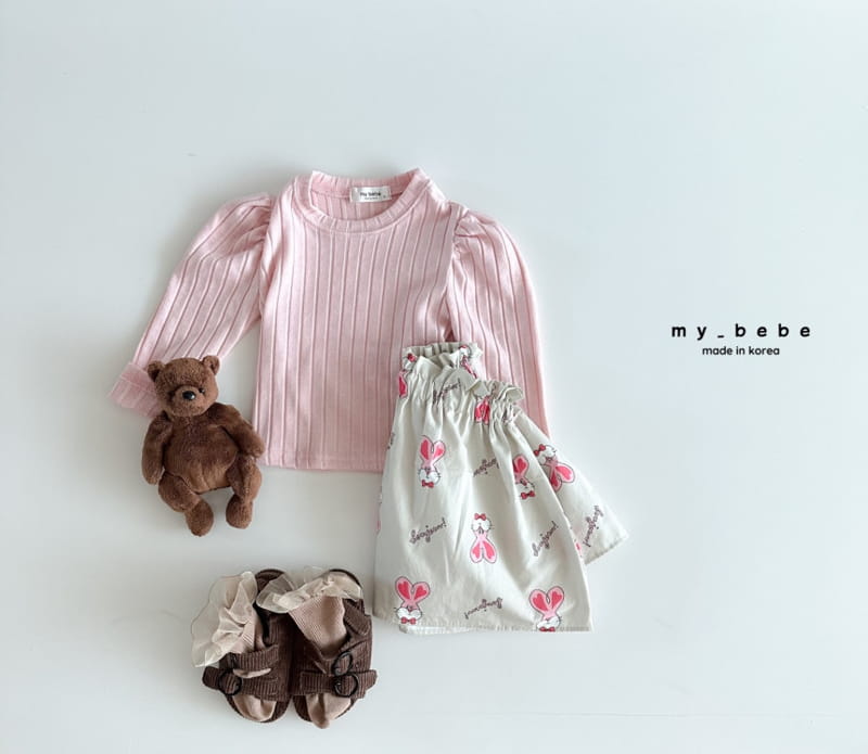 My Bebe - Korean Children Fashion - #fashionkids - Square Skirt - 7