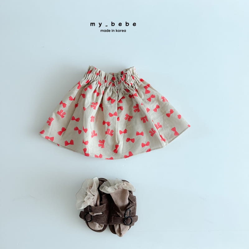 My Bebe - Korean Children Fashion - #kidsshorts - Square Skirt - 8