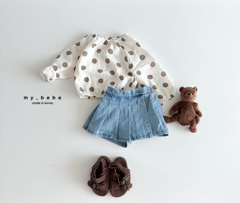 My Bebe - Korean Children Fashion - #kidsstore - Crop Blouse - 6