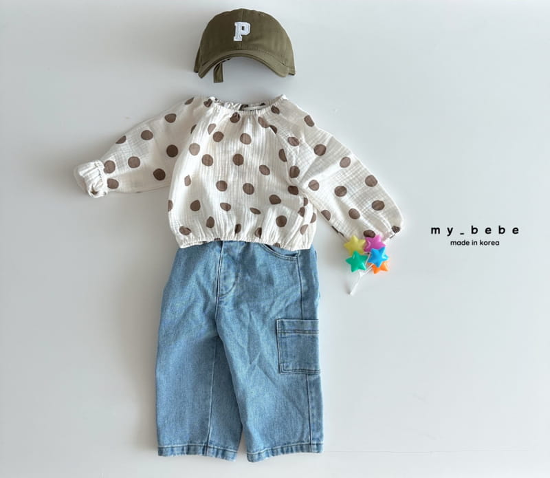 My Bebe - Korean Children Fashion - #kidzfashiontrend - Crop Blouse - 7