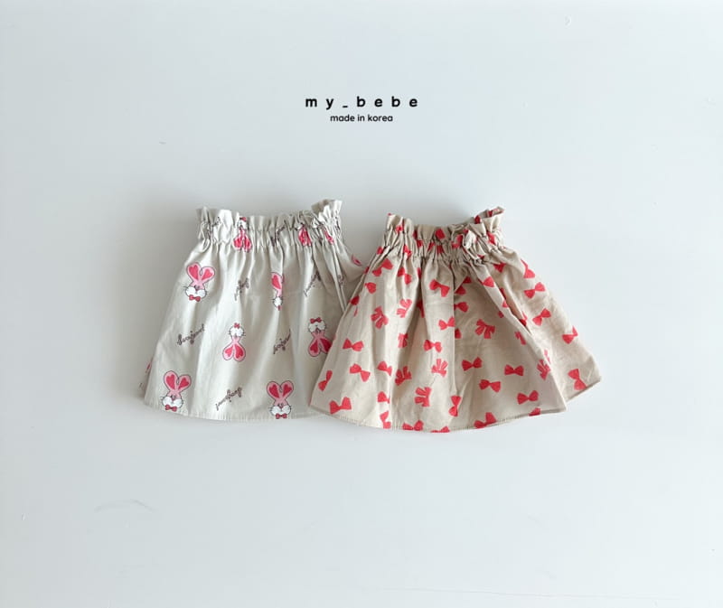 My Bebe - Korean Children Fashion - #prettylittlegirls - Square Skirt