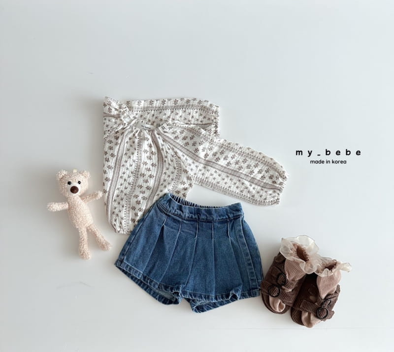 My Bebe - Korean Children Fashion - #prettylittlegirls - Crop Blouse - 12